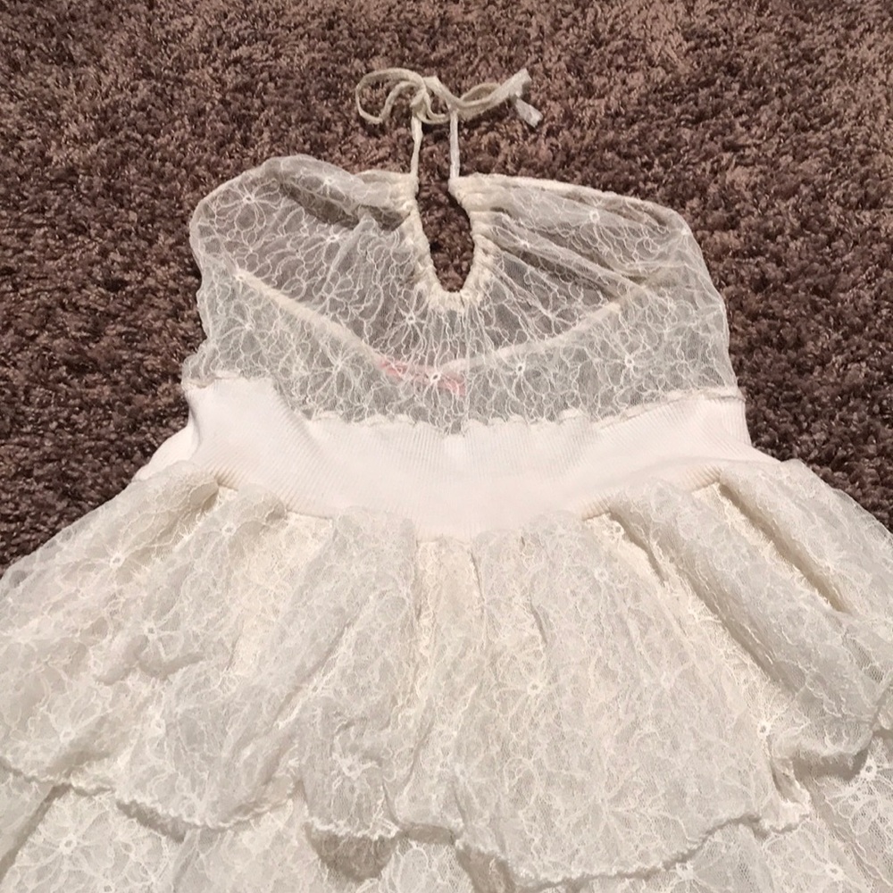Vintage white lace dress - Picture 2 of 2